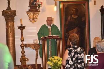 El párroco Eugenio Peñate Suárez se despide de sus feligreses de Tara y San Roque/Francisco Javier Santana y TA.